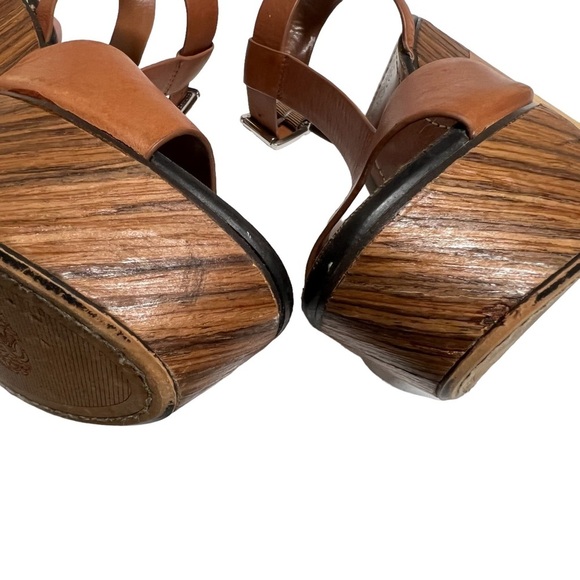 Vince Camuto Oriana Wedge Platform T-Strap Sandals Size 10 - Picture 10 of 10
